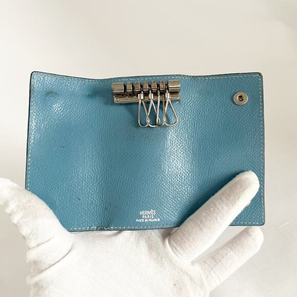 HERMES Vintage Serie" or "Bearn Key Case Fob Ring - Picture 3 of 8